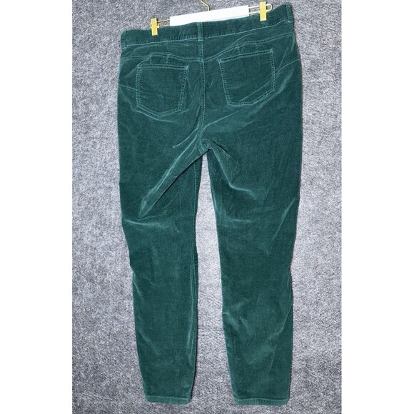 Torrid Bombshell Skinny Corduroy Pants - Emerald Green - Size 20T - Plus Size - Picture 7 of 7